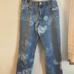Vintage Levis 555 Straight Leg Jeans 14M